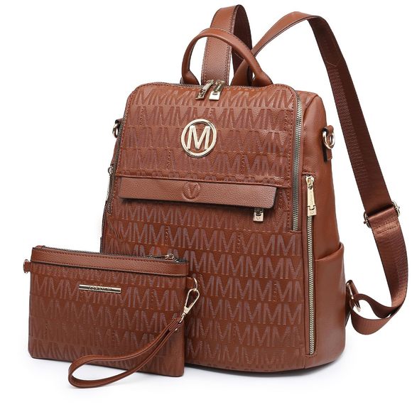 Women Fashion Backpack Purse Multi Pockets Anti-Theft Rucksack Travel😊